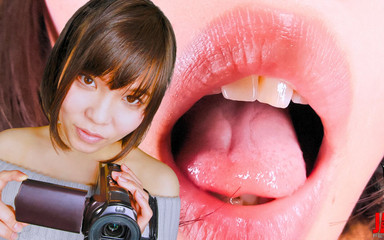 Japan Fetish Fusion: A emocionante selfie da boca e os dentes do tímido...