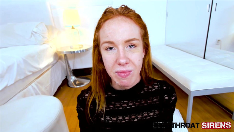 Top Web Models: Redhead teen Kierra Wilde ardently POV deepthroat blowjob and cum...