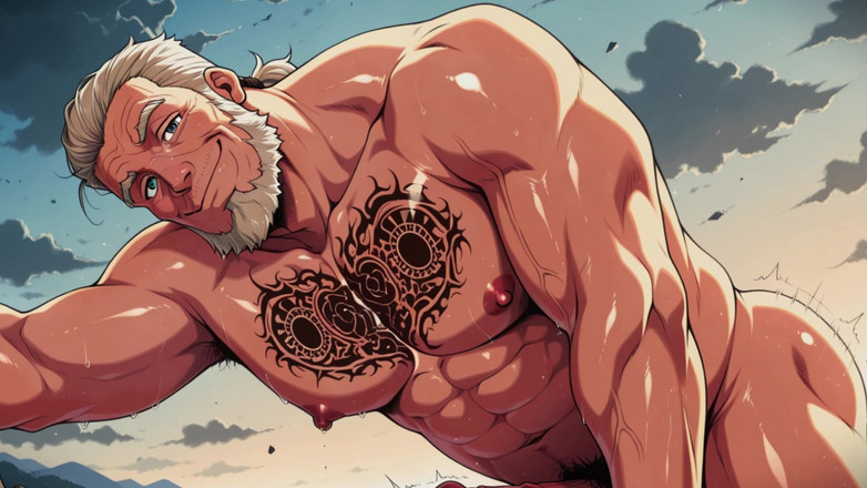 Erotic Man: Gorące starsze mężczyźni Ai