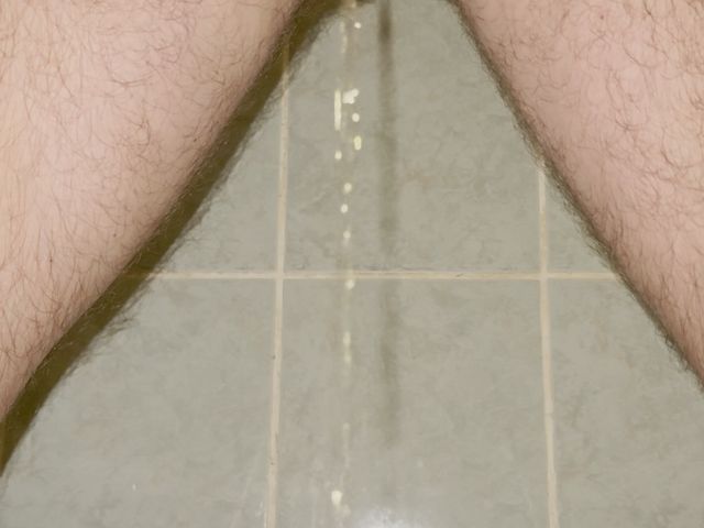 I Pee in the Toilet. Listen to This Sound! (White Ukrainian Dick)