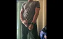 JockDad87: Jockdad87 Shoots a Load of Cum All Over the Equipment...