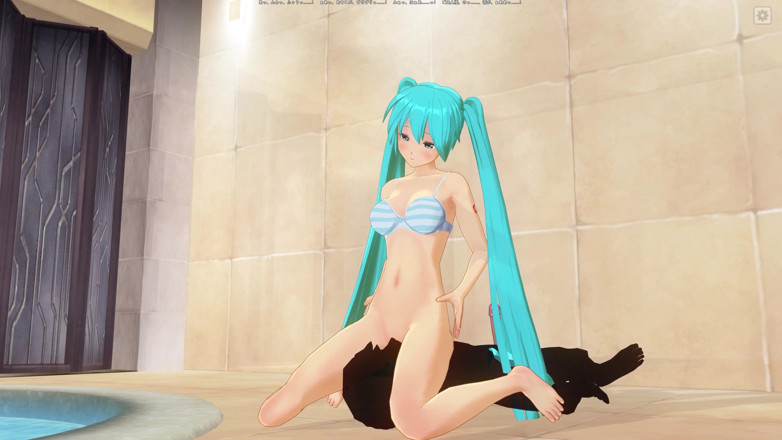 H3DC: 3D Hentai Miku gets cunnilingus orgasm
