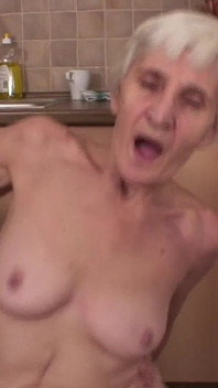 Oma en kleinzoon
