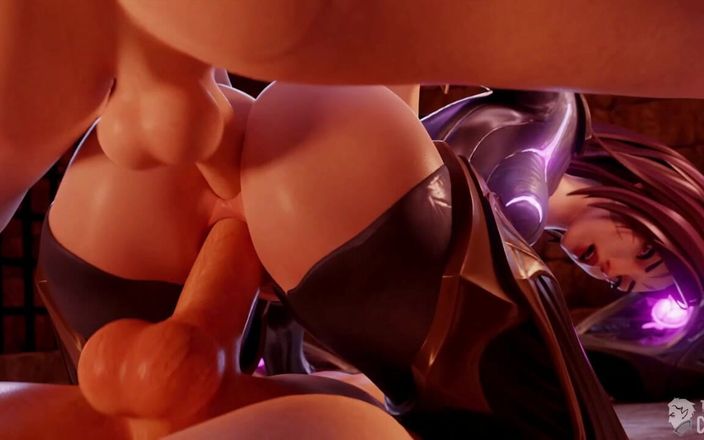 Smixix: Lol Kaisa Animation trío sexo mamada y doble preñada completo...