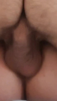 My Balls Hit the Maids Ass Very Hard and She Spit Cum on My Cock to Fuck She More