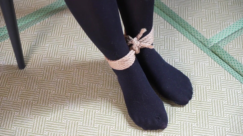 Aisan girl bondage: Xr46- Studentská uniforma a ústa otroctví