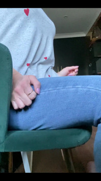 Wriggling in My Day Jeans and No Knickers