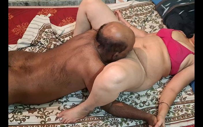 Sexy sindu: Marito e moglie romanticismo completo in camera da letto scena