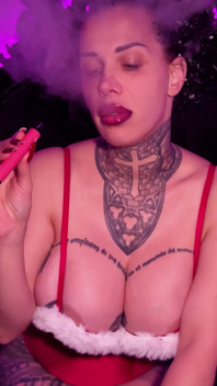 18. Kalender Adven 2025 Kuku Merah Dan Vape Dengan Deepthroat Ekstrim