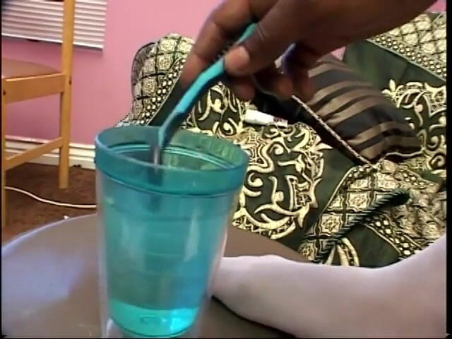 Hot and Wet: Nice tits black slut sucks and fucks a black dick...