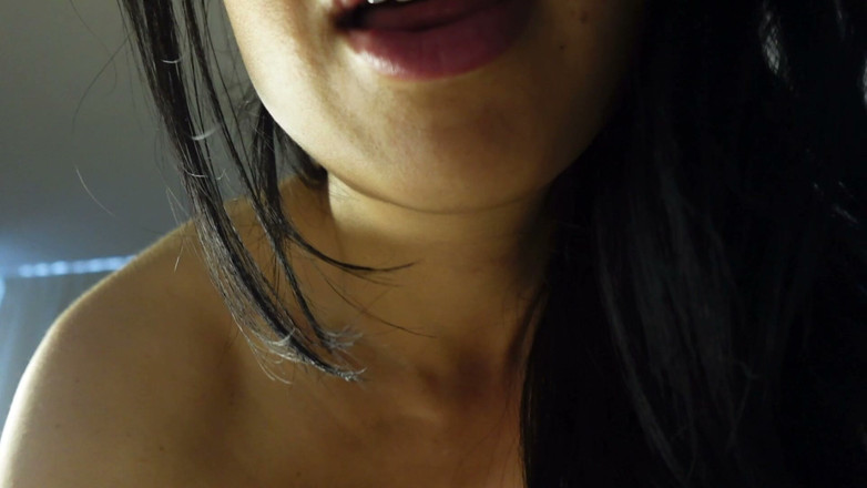 Asmr_mouth: Your Hot Girlfriend Is in Your Bed Licking You