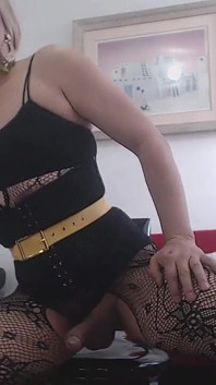 내 자지를 즐기는 망사에서