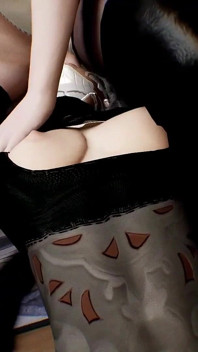 Futa Yorha 2b está teniendo sexo con otra unidad de 2b | Nier Automata