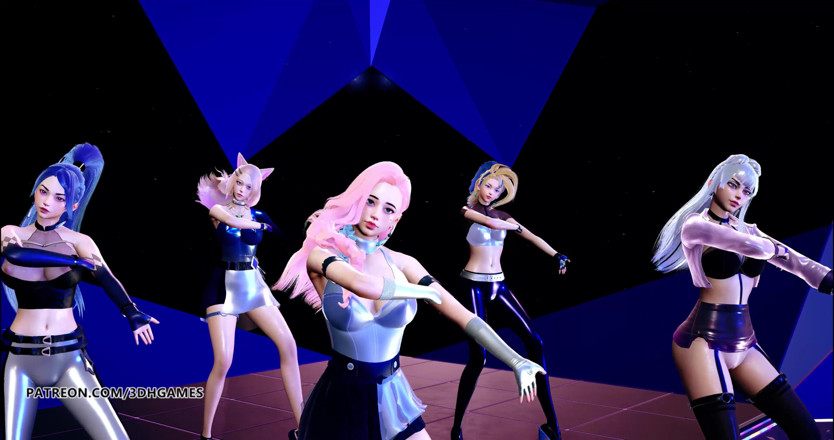 3D-Hentai Games: [MMD] STAYC - Så dålig striptease 4k 60fps
