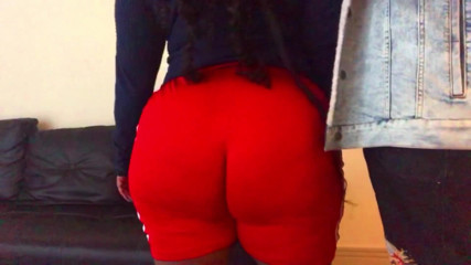 Dirty Diana Fetishes: Dirty Diana in a big ass red shorts