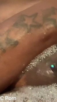 In the Bath Spreading Rubbing My Pussy Squeezing My Big Boobs