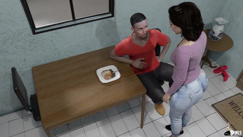Dukes Hardcore Honeys: Hot Latina MILF Sucks and Fucks Her Sons Best Friend