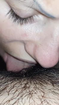 I Woke up My Stepmom by Licking Her Hairy Pussy