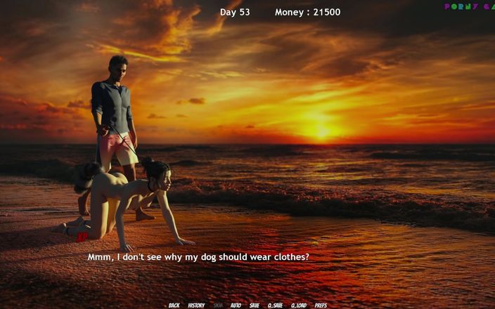 Porny Games: Lisa tổng điều tra! bởi Dragofinder Studio - Xấu hổ đi bộ về...