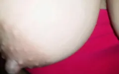 Ibu tiri pamer toket aduhainya
