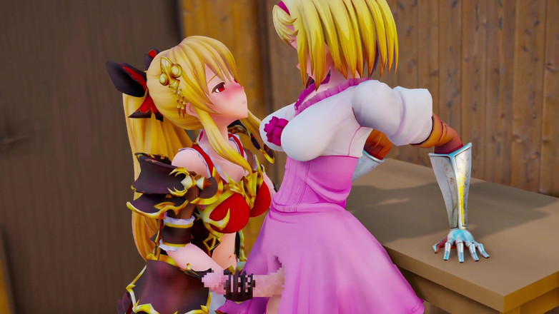 Velvixian3Futanari: Schmutziger handjob, futa transe