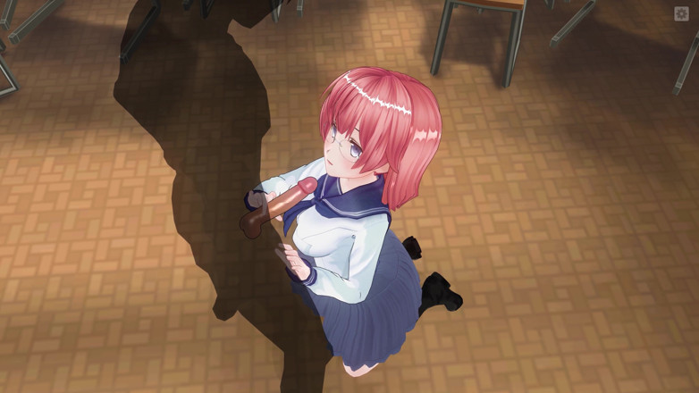 H3DC: 3D Hentai studentka honí ptáka svému učiteli