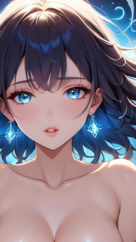 Whispers of Magic - Ai Girl e uma orb brilhante