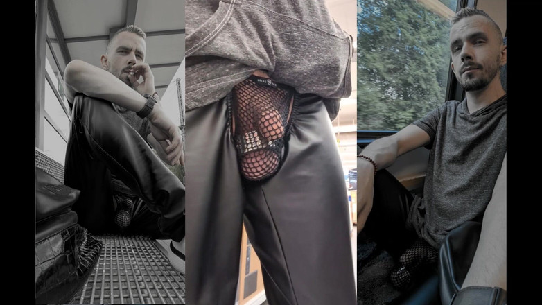 kinkygaynudist: 見知らぬ街に浸れて - 私のいたずら好きな都会(Tバック)散歩