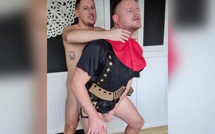 Gay naughty welsh: 罗马帝国角色扮演与我的继兄弟