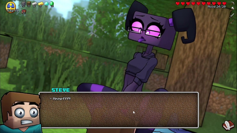 Alita: Hornycraft pussy on his face