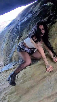 Lost Girl Getting Milk From a Stranger's Mouth.