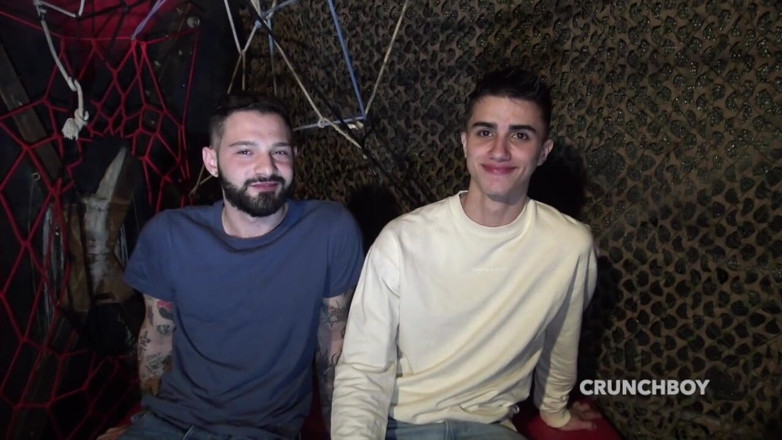 Young French dudes with big cocks: Натан Луна використаний Ігорем Лусіосом