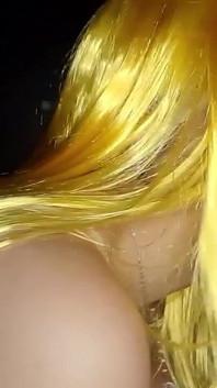 Blonde gloryhole