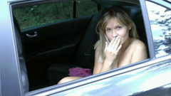 Dirty fantasy: My Beautiful Teen Stepdaughter Masturbates in the Backseat of the...