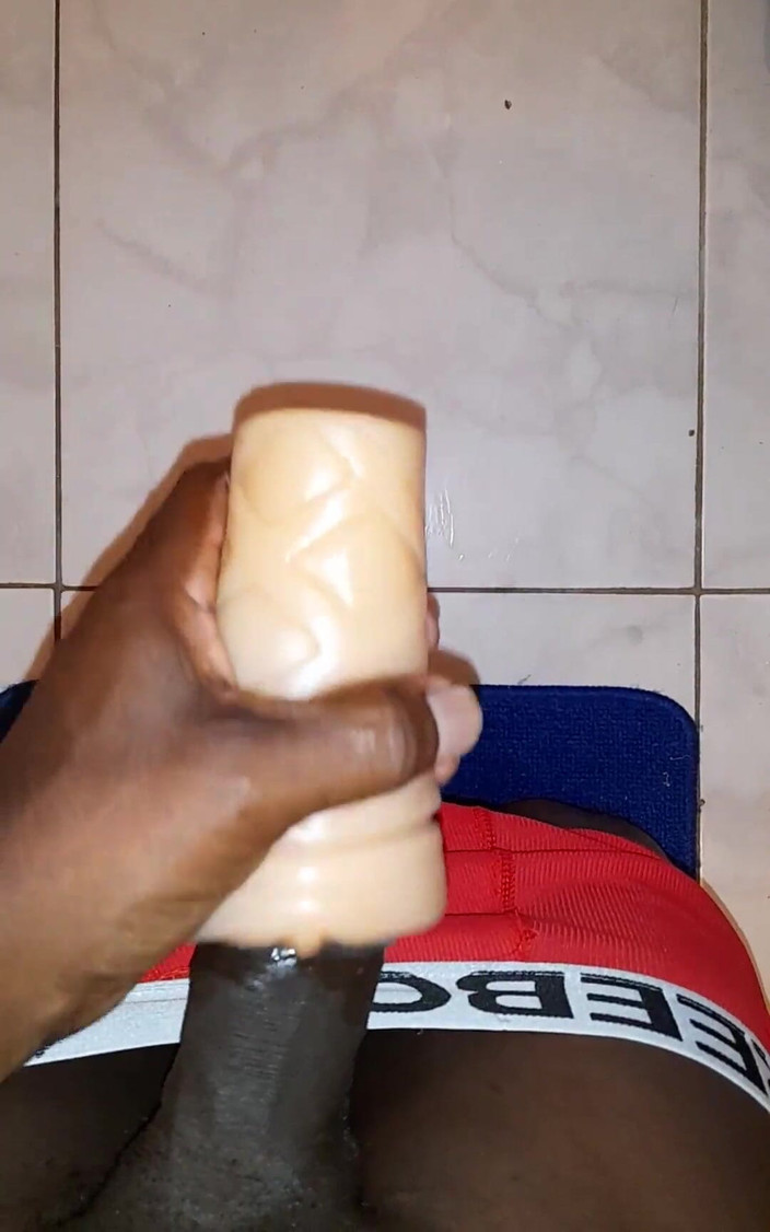 Black guy: Fake poesje neuken