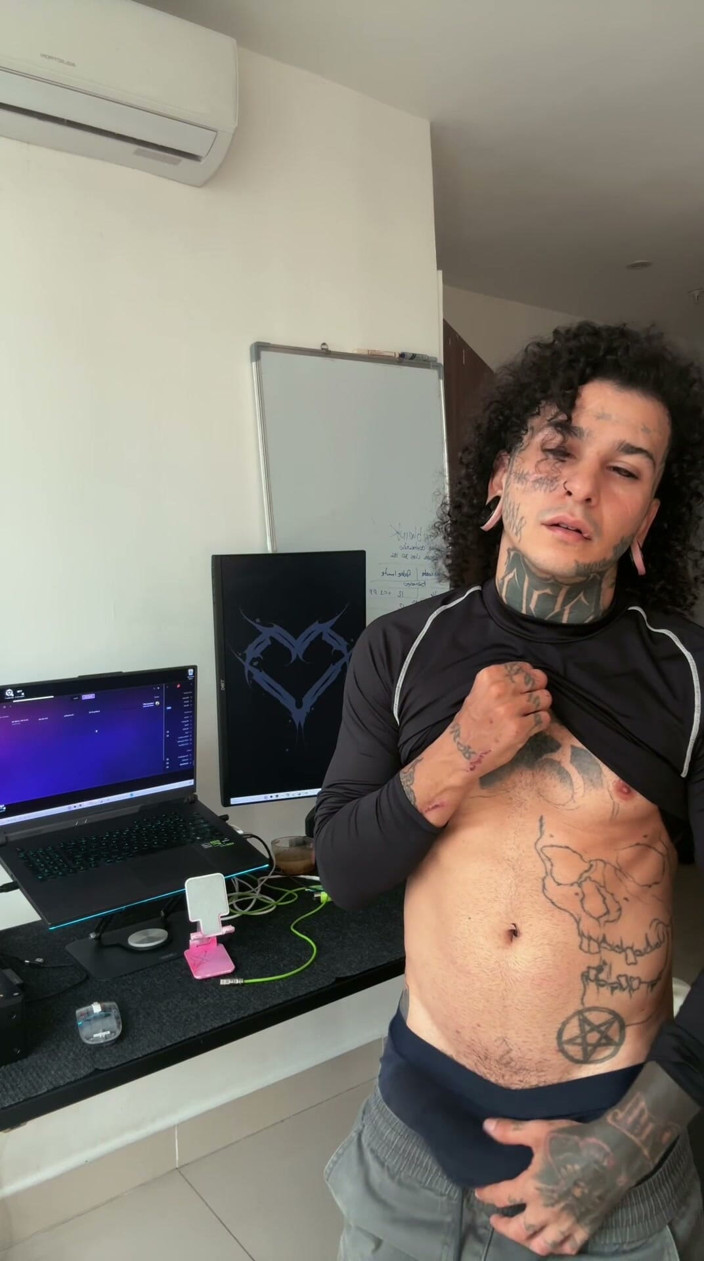 Dyavol: At Home Alone, Morbid with My Ass and My Cock