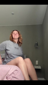 I Sat Down on the Edge of the Bed and Slowly Stretched My Legs Forward