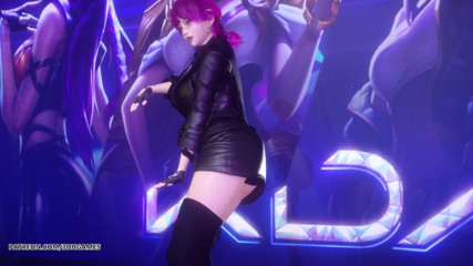 3D-Hentai Games: [MMD] Exid - Eu e você Ahri Akali Evelynn sexy striptease...