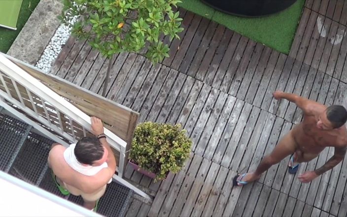 Jess ROYAN and his friends: 2090 Latino Używany w Jacuzzy przez Straight Boy Outdoor