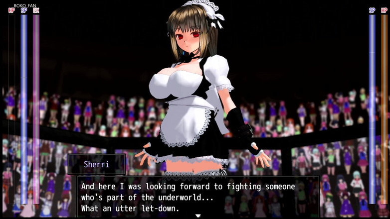 Boko Fan: 终极格斗女孩 2 sherri 膝盖打击 1（boko877）