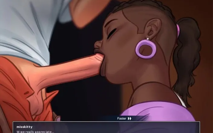 Miss Kitty 2K: Summertimesaga Music Teacher Blowing Her Student in Public- Part 112
