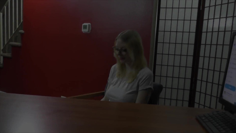 Average Joe Lets Get Nasty: Skye Stone the Job Interview