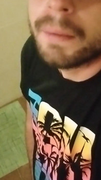 Jerk off on Hotel in My Work