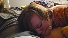 Funhousewife69: Date Nite nu tijd voor mijn dessert mondvol sperma