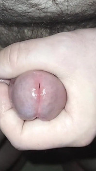 Lube और cumshot के साथ हस्तमैथुन