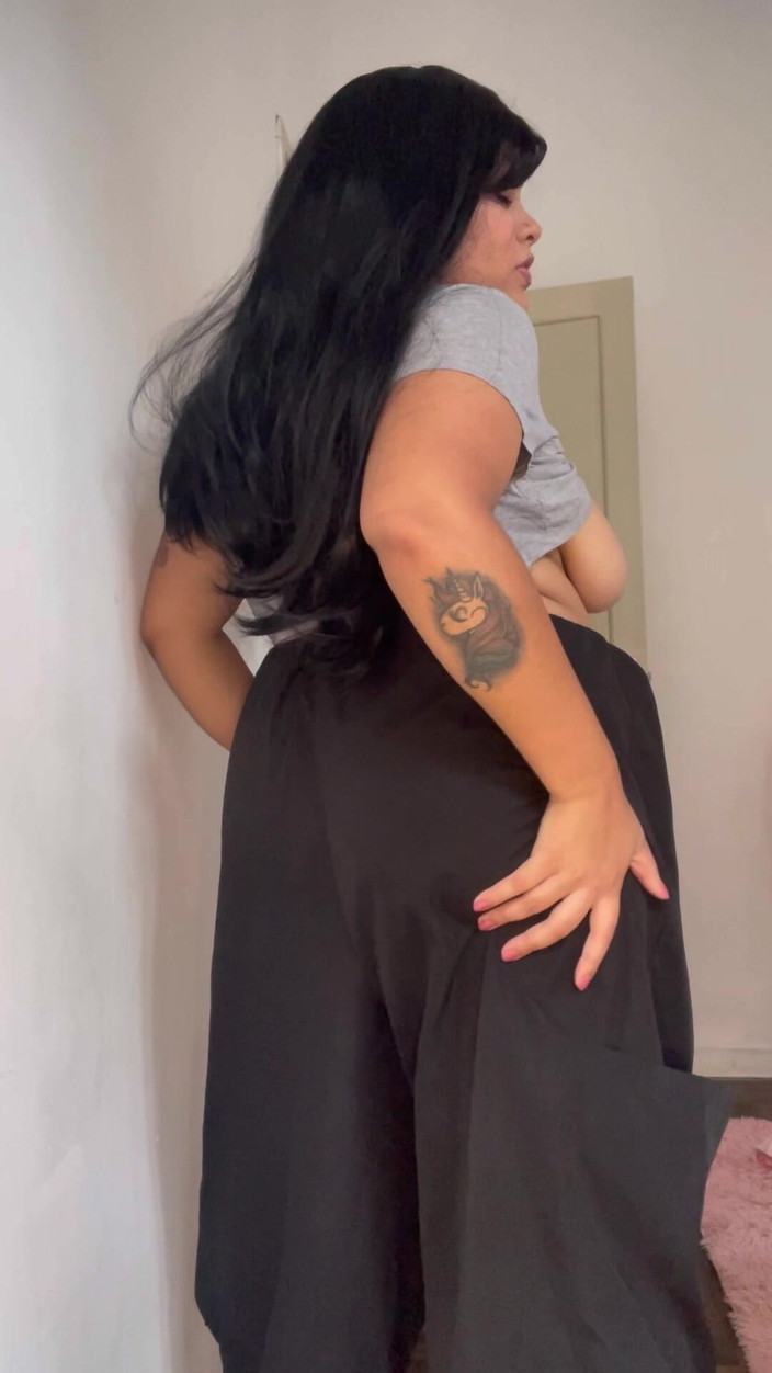 Cutiepiie Chubby: BBW pruttar och burping på baggy byxor tills du cum