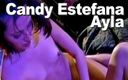 Edge Interactive Publishing: Ayla &amp;amp; Candy Estefana レズビアン舐めとバイブレーター