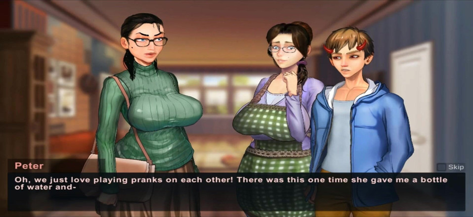Hentai World: Ingoia la sega dell'ospite sotto il tavolo