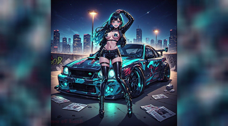 Game of Lust 3D: Gol anime gorące samochody i gorące dziewczyny