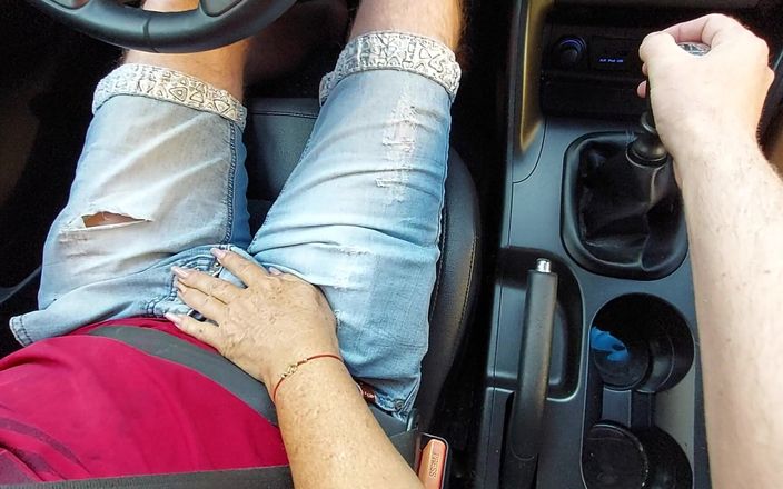 Step Mommy: Mature Stepmom Teasing Her Stepson in Public and Playing with...